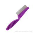 Factory Wholesale Cheap Pet Cat Dog Flea Comb